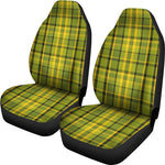 Green Plaid Seat Covers