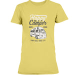 Happy Camper Ladies T-Shirt