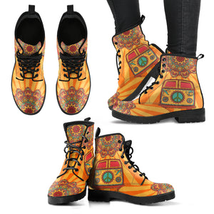 Hippie Bus Handcrafted Boots