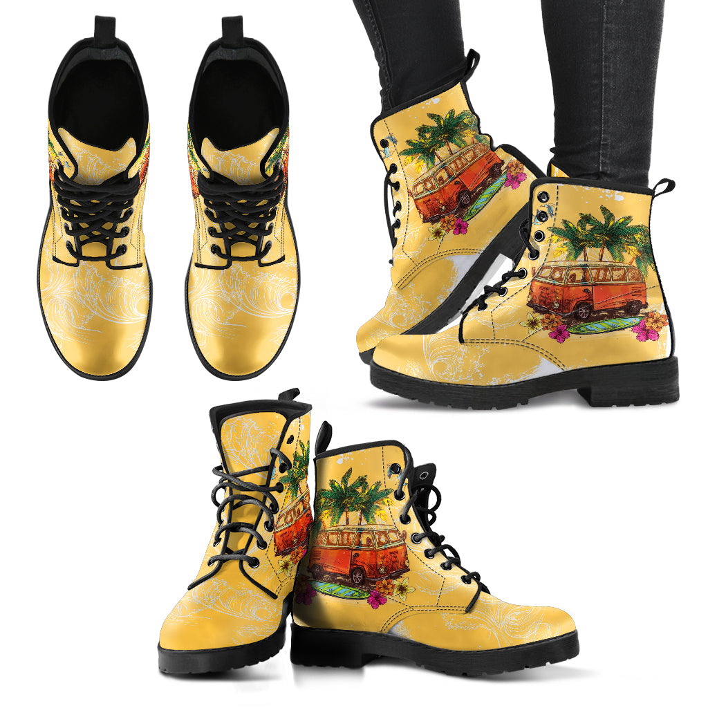 Hippie Bus Women's Leather Boots