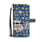 Daring Adventure Flowers Wallet Phone Case