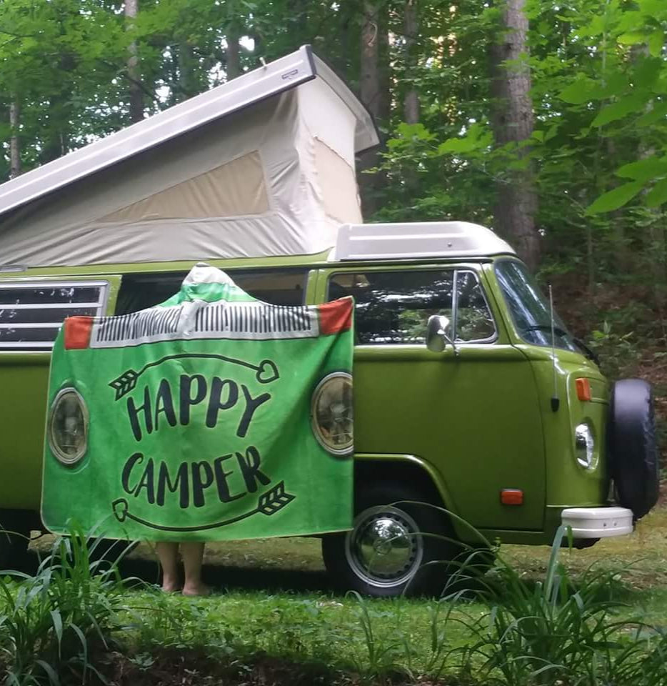 Happy Camper Green