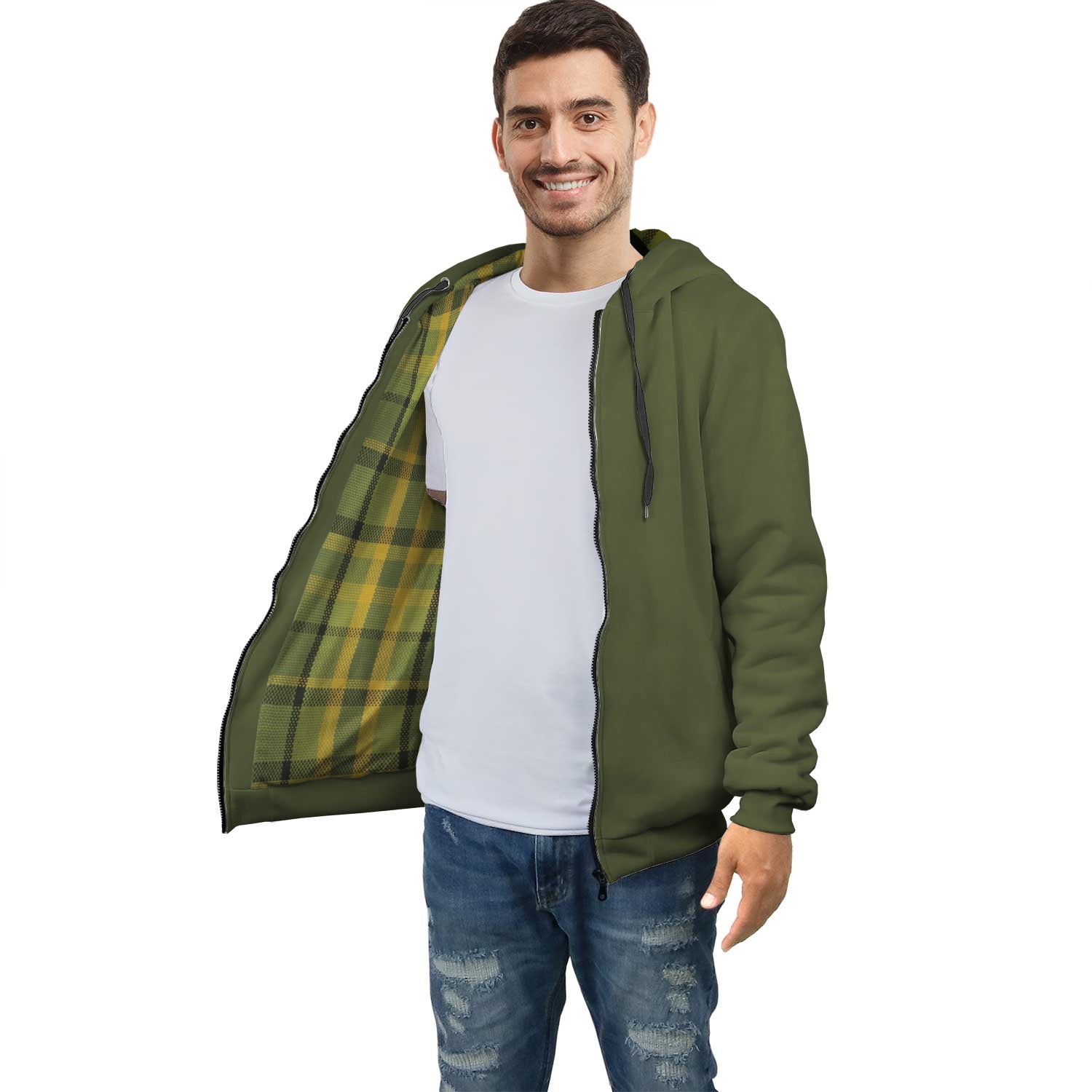 Limited Edition Westy Green Plaid Racer Hoodie