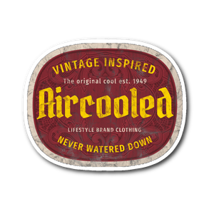 Aircooled Vintage Inspired Sticker