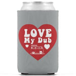 Love My Dub Can Coozie light grey