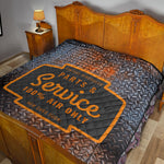 Parts & Service Rusty Grate Quilt