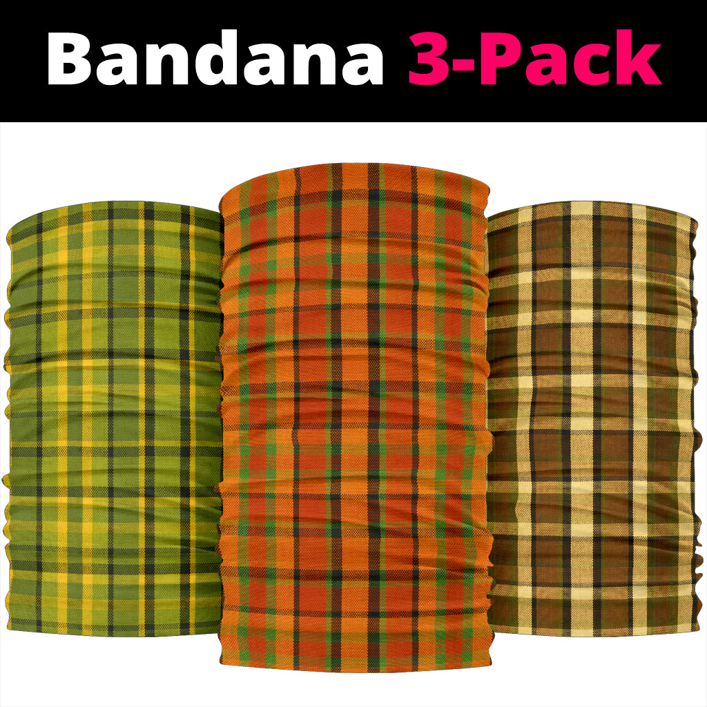 Westy Plaid Bandana 3 Pack