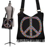 Peace Crossbody Boho Handbag