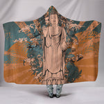 Zen Buddha Om Hooded Blanket