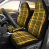 Yellow Plaid Seat Covers