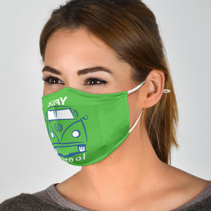 Stay Aircool Face Mask green