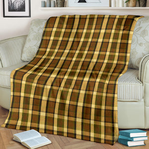 Westy Brown Plaid Blanket