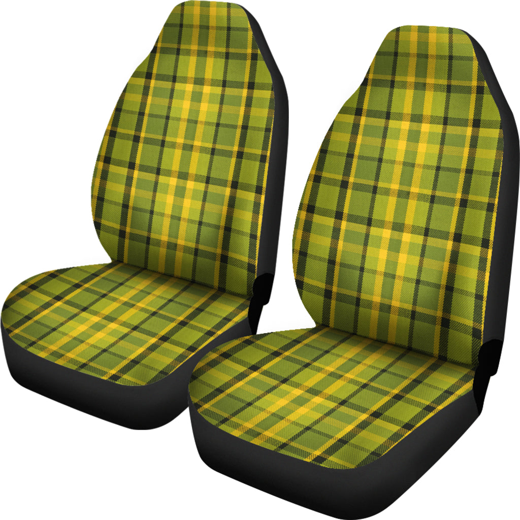 Green Plaid Seat Covers