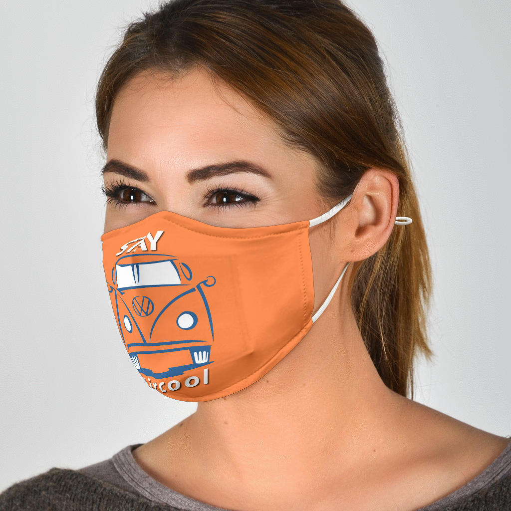 Stay Aircool Face Mask orange