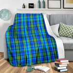 Westy Blue Plaid Blanket