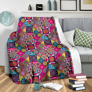 Groovy Patches Blanket
