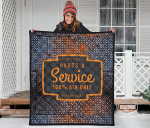 Parts & Service Rusty Grate Quilt