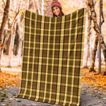 Westy Brown Plaid Blanket