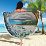 Rainbow Country Beach Blanket