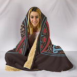 Peace Hippie Love Hooded Blanket