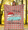 All I Want For Christmas Deluxe Bus Blanket