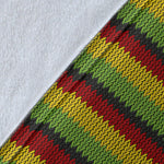 Jamaican Jam Fleece Blanket