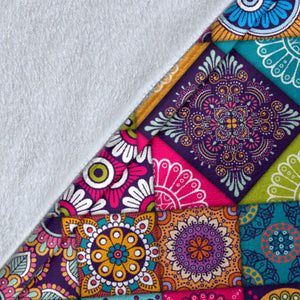Groovy Patches Blanket