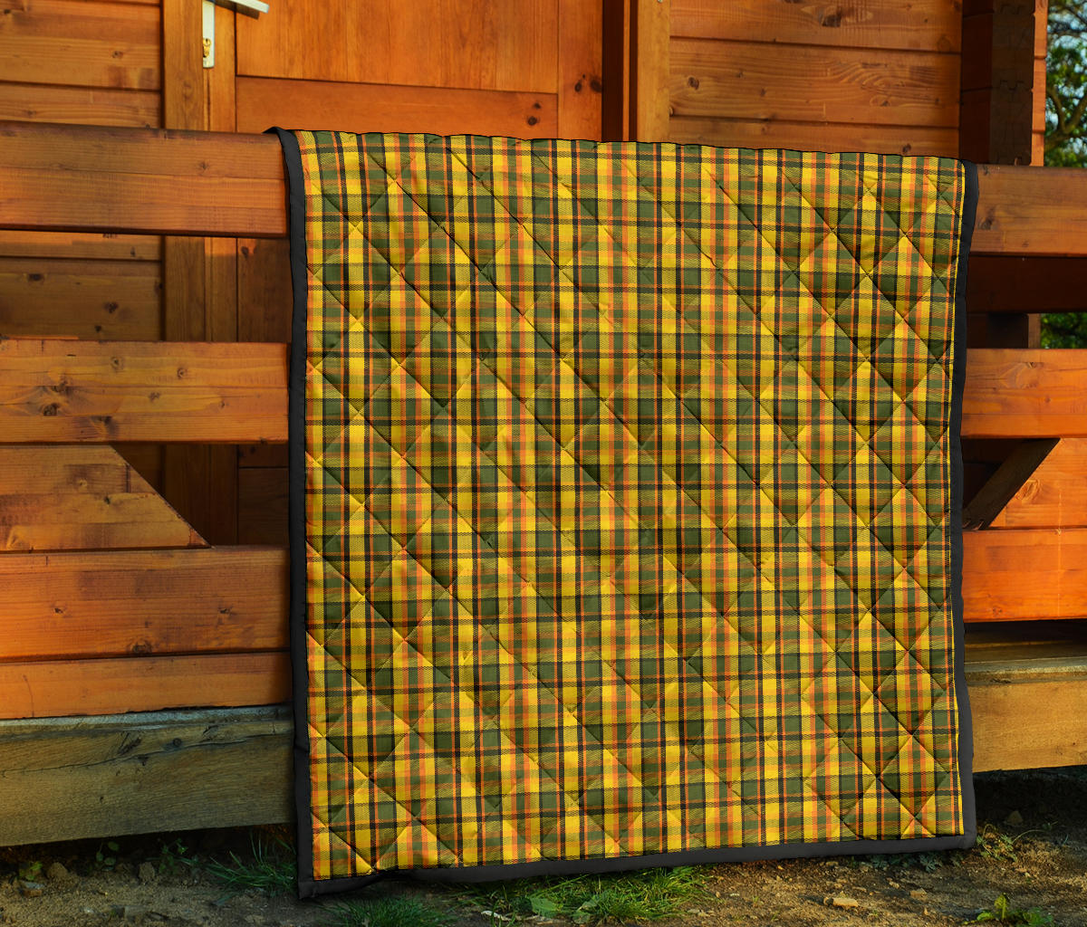 Yellow Westy Plaid Quilt