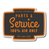 100% Air Only - New Cars Suck Sticker