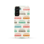 Surf Bus Caravan White Phone Case