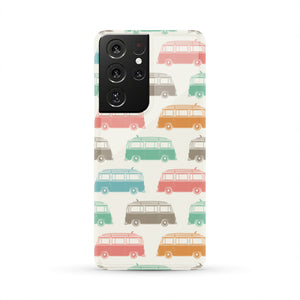 Surf Bus Caravan White Phone Case