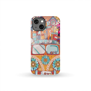 Peace and Love Bus Phone Case