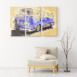 Personalized Wall Art - Your VW On Canvas