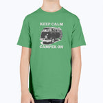 Keep Calm, Camper On - Kids Tee