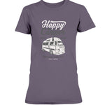 Happy Camper Ladies T-Shirt