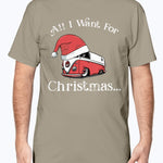 All I Want For Christmas - Fruit of the Loom Cotton T