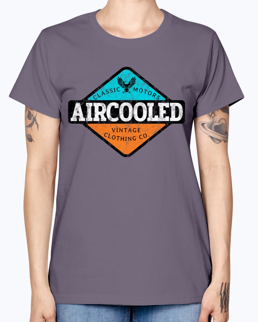 Vintage Motoring Aircooled Classics - Ladies T-Shirt