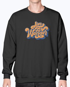 Live To Wander Crew Sweater