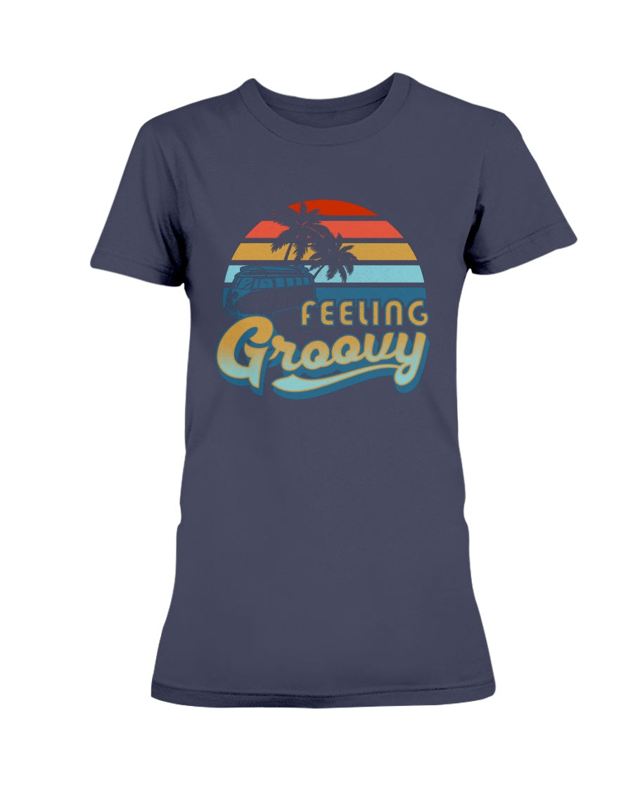 Feelin' Groovy Gildan Ultra Ladies T-Shirt