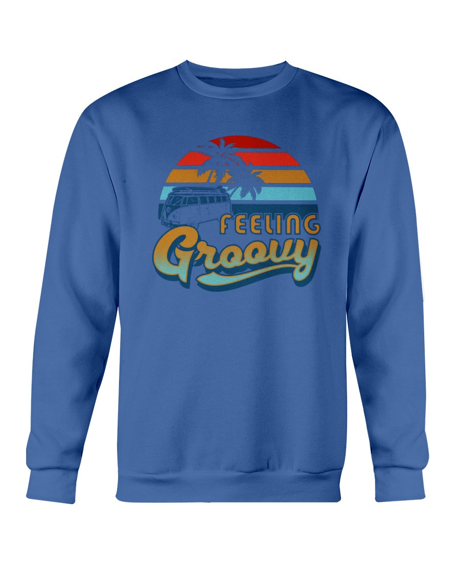 Feelin' Groovy Crew Sweater