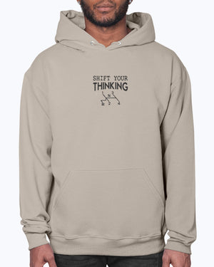 Shift Your Thinking  Jerzees 50/50 Hoodie
