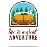 Life Is a Great Adventure Poster
