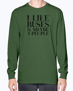 I Like Buses V2 Long Sleeve