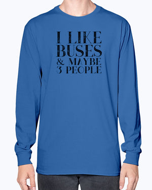 I Like Buses V2 Long Sleeve