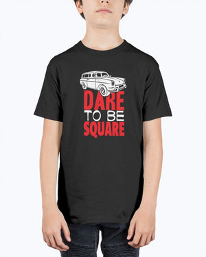 Dare To Be Square - Kids Tee