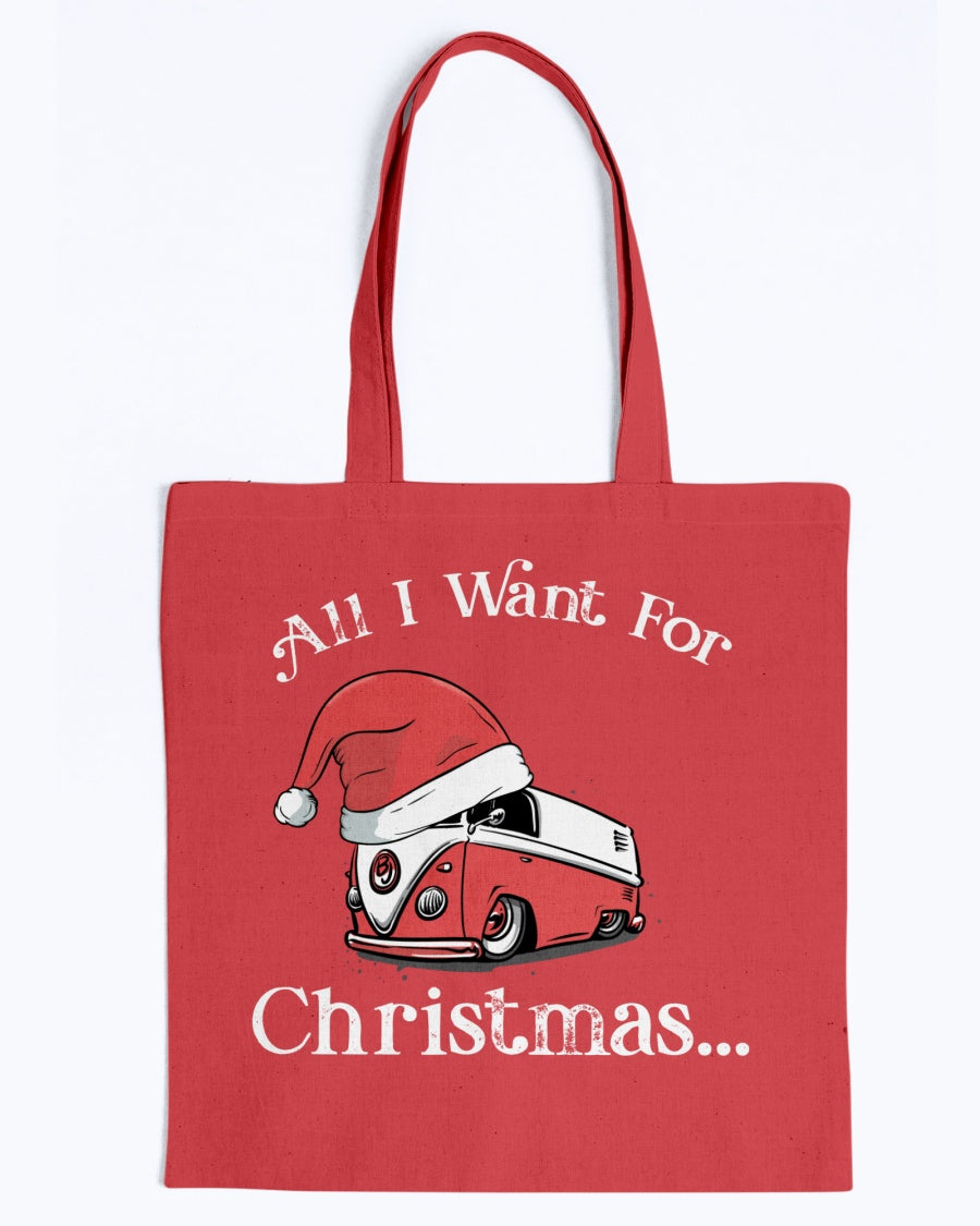 All I Want For Christmas - BAGedge Canvas Promo Tote