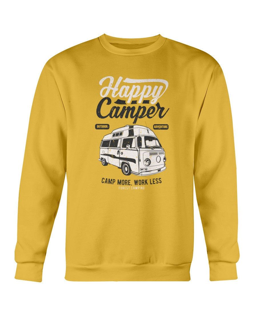 Happy Camper Crew Sweater