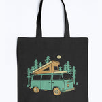 Forest Camper Canvas Tote Bag