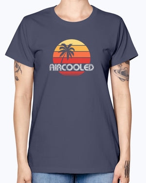 Aircooled Sunset - Ladies T-Shirt