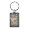 Peace and Love Bus Keychain
